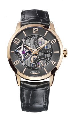Tourbillon anthracite fond blanc
