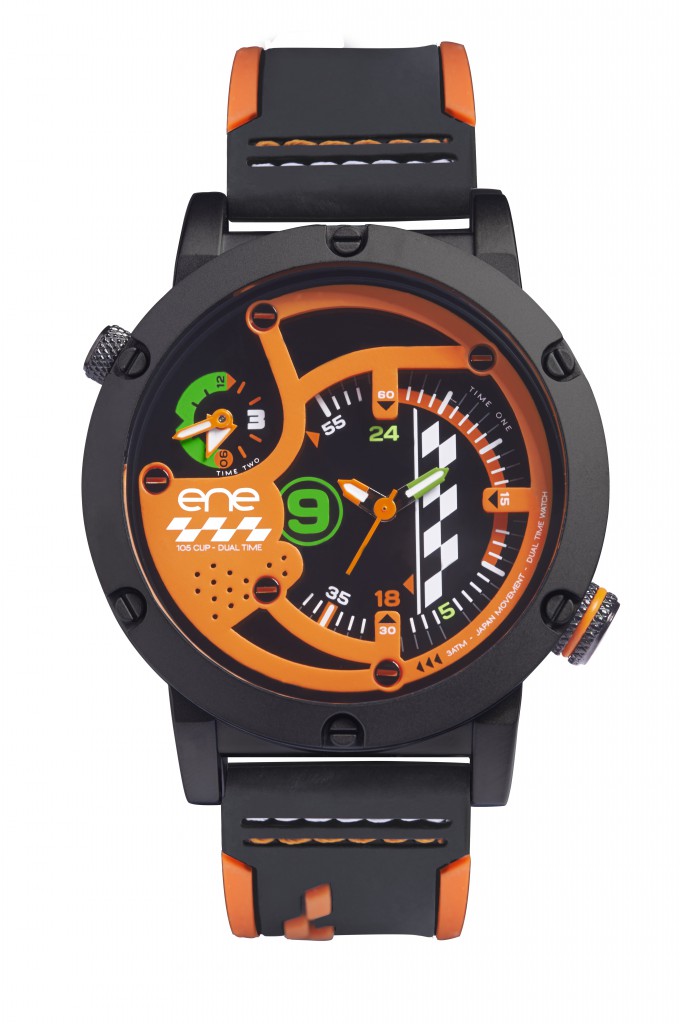 Modelo "105 GP", el primer condoble huso horario de la casa.