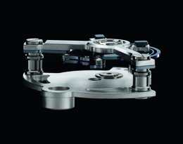 Vista de perfil del "Anchor Escapement" de Ulysse Nardin.