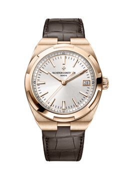 La nueva colección "Overseas" de Vacheron Constantin. leather