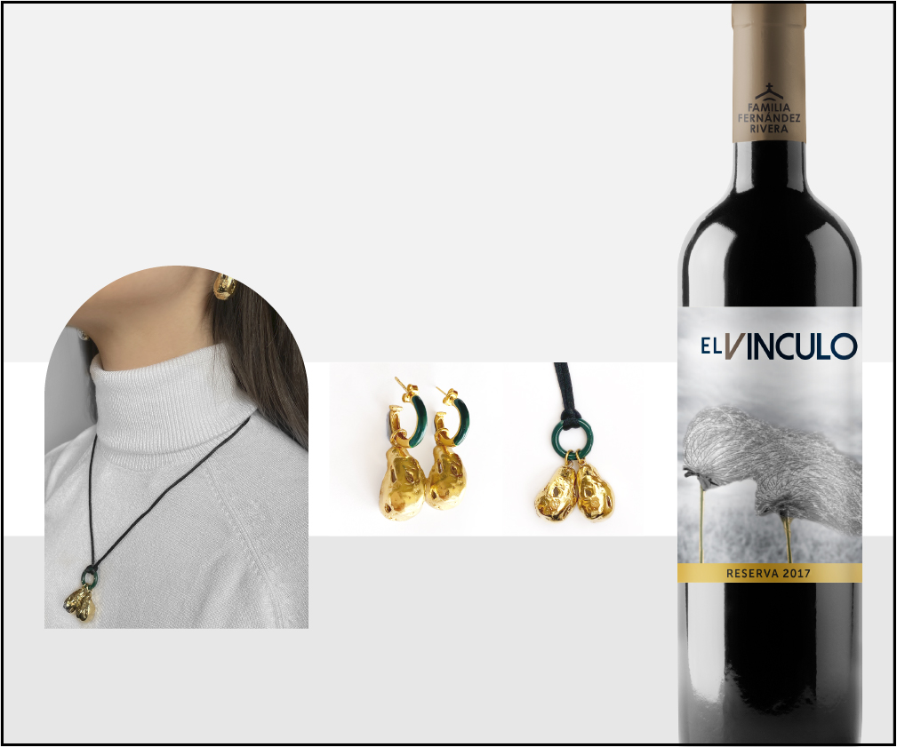 Joyas y vino para San Valentín