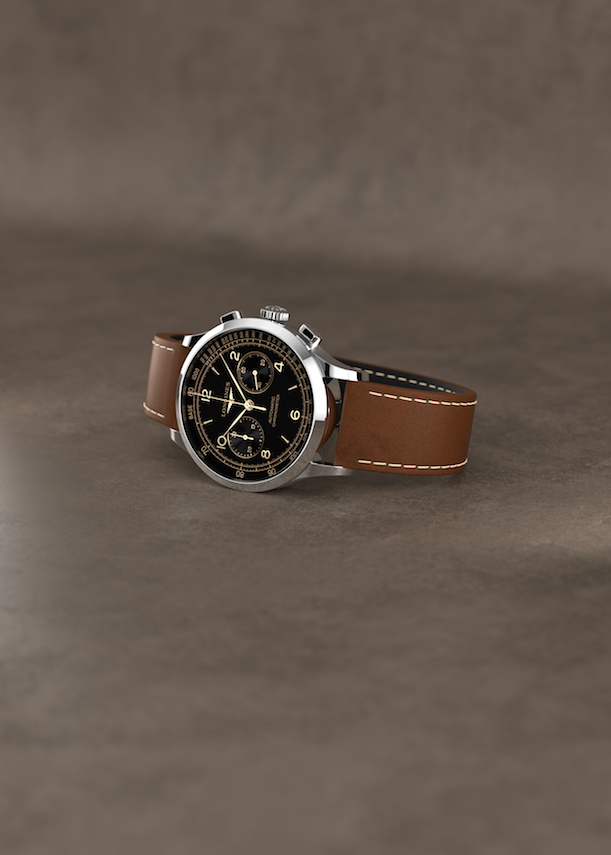 Longines presenta el cronógrafo "Record Heritage" de estética vintage