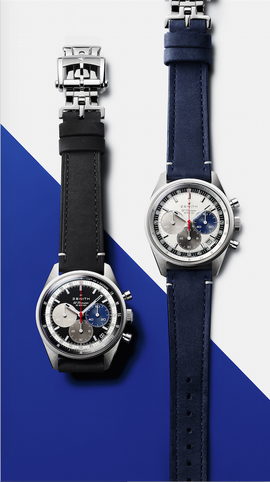 Zenith presenta el "Chronomaster" original con esfera tricolor