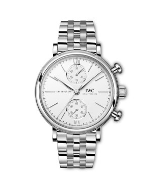 IWC SCHAFFHAUSEN PRESENTA SU PRIMER PORTOFINO CHRONOGRAPH 39 CON BRAZALETE DE ACERO INOXIDABLE