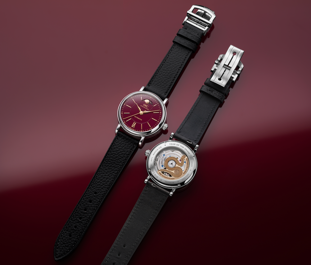 IWC Schaffhausen celebra el Año de la Serpiente con un "Portofino Automático Fase Luar 37"