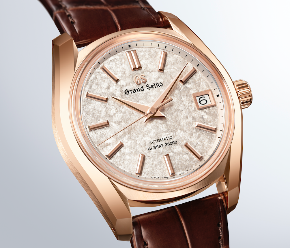 El 62GS de oro rosa no limitado se une a la colección Grand Seiko