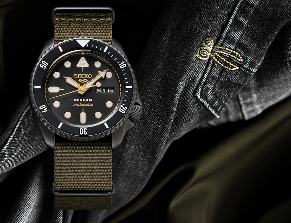 Seiko: relojería y denim en una pieza de edición limitada