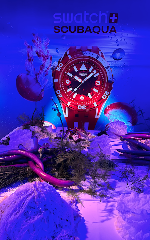 "Scubaqua" de Swatch: listos para bucear