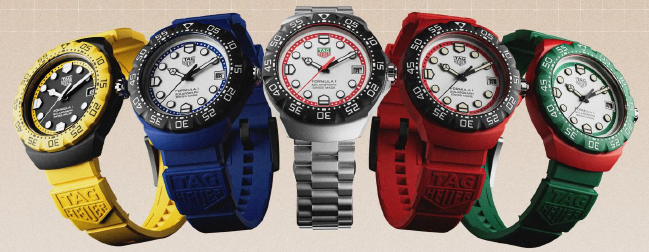 TAG Heuer presenta un nuevo y vibrante reloj para el Barcelona GP