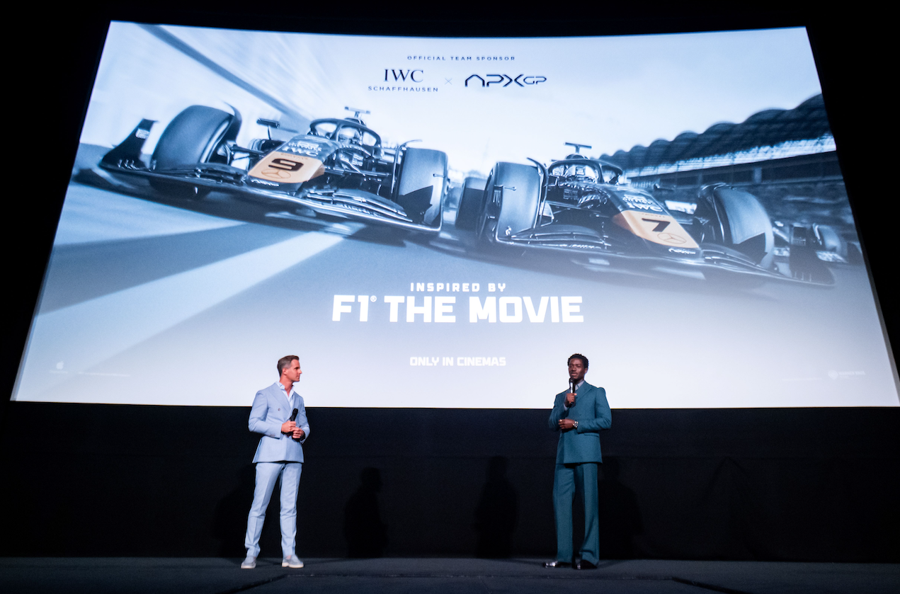 Damson Idris luce un IWC en la proyección de "F1® The Movie" en Londres