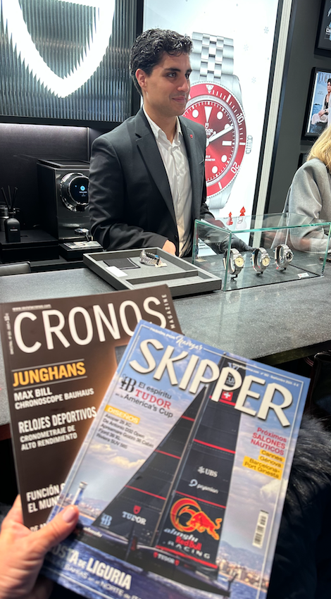 La nueva boutique de Tudor llega a Madrid